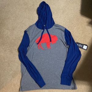 Buffalo Bills ‘47 brand vintage logo hoodie NWT Large